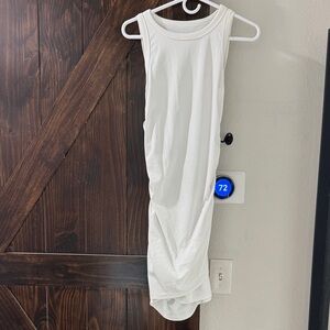 White Sleeveless Dress